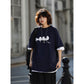 [OneFish Shop] Funny couple pure cotton T-shirt ls042501