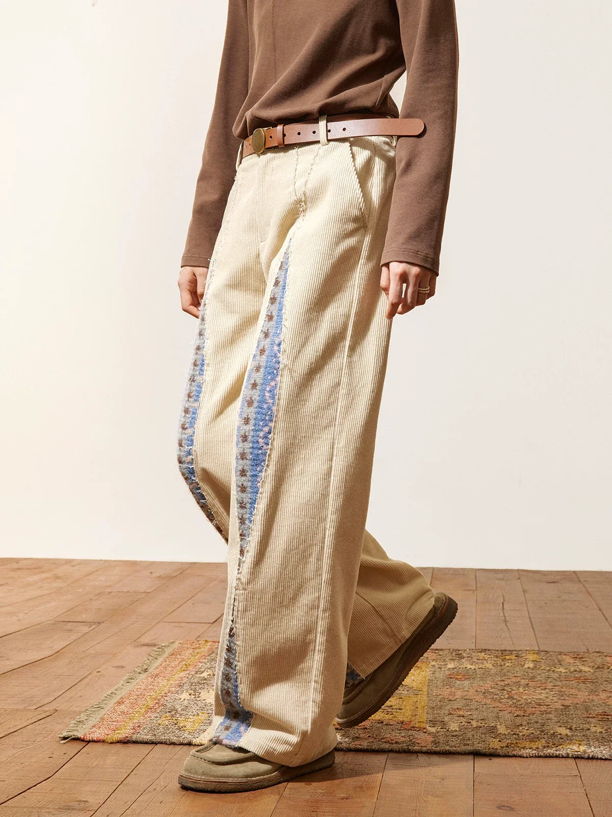 【Yoyopicks】レトロ コーデュロイ パンツ（4Colors）- Retro Corduroy Pants NS26123