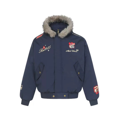 【Onefish Shop】中綿ジャケット / ユニセックス "Padded Jacket / Unisex" LS260105