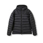 【Onefish Shop】【軽量・保温】テック中綿 ナローキルト フードブルゾン / パディングジャケットLS2006001