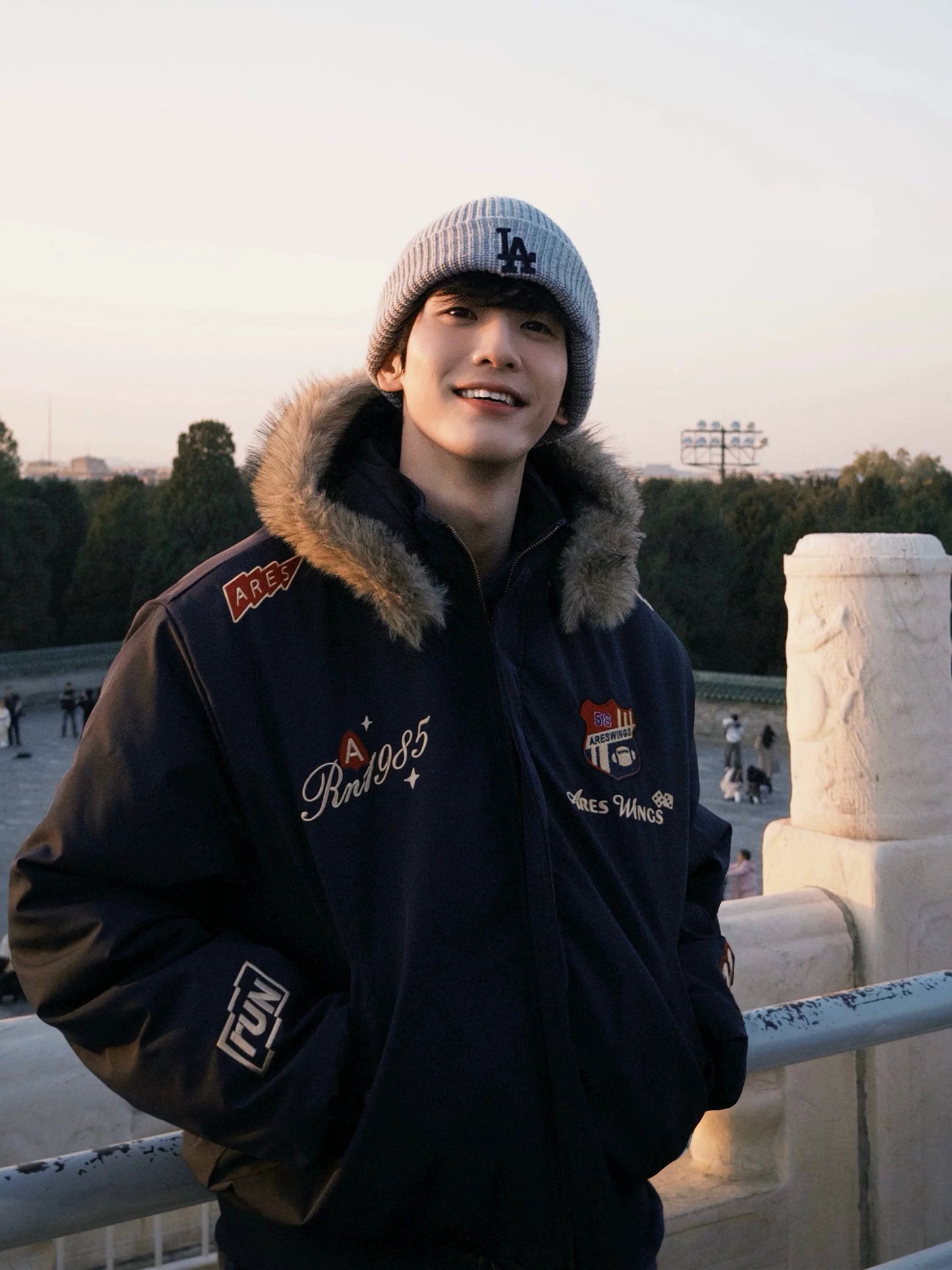 【Onefish Shop】中綿ジャケット / ユニセックス "Padded Jacket / Unisex" LS260105