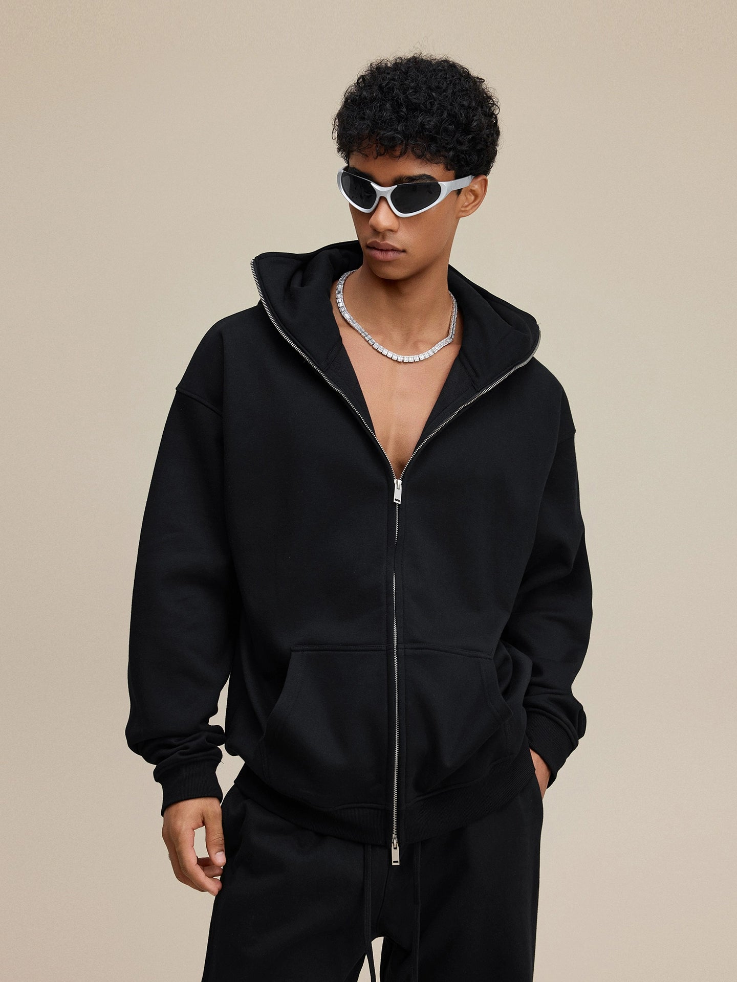 【Onefish Shop】フード付きスウェット LS2025111701