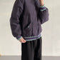 【Onefish Shop】【UNISEX】ボリュームネック ワイド ダウンジャケット / ビッグシルエット パディングブルゾン LS26011466