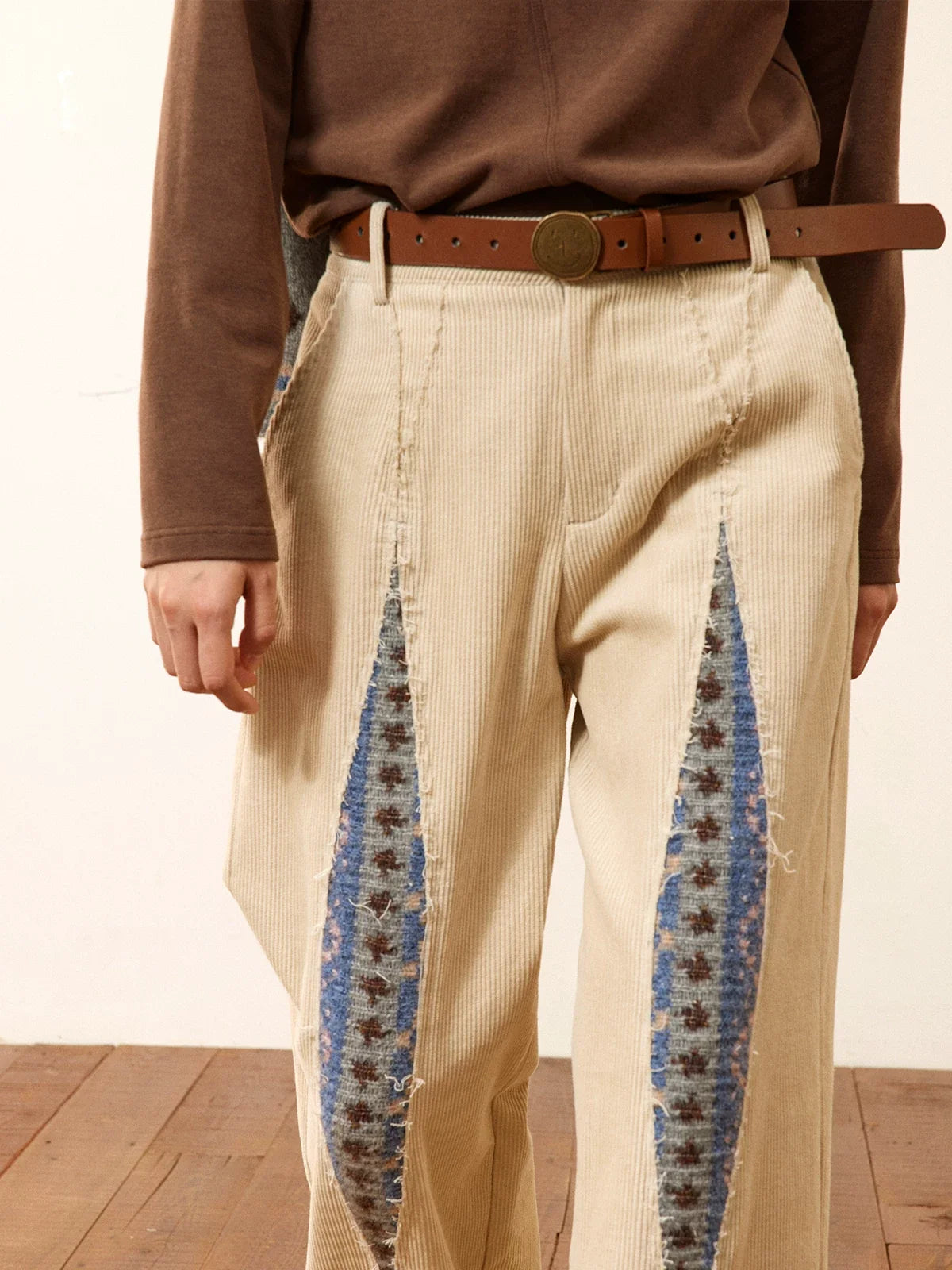 【Yoyopicks】レトロ コーデュロイ パンツ（4Colors）- Retro Corduroy Pants NS26123