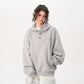 [Onefish Shop] Double-Collar Buttoned Hoodie LS241101