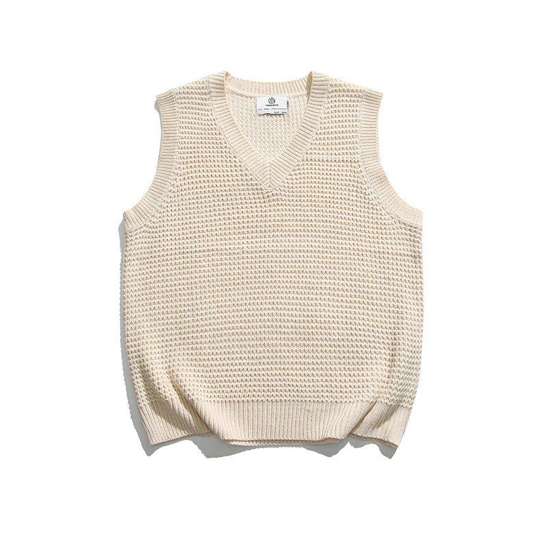 【Onefish Shop】ヴィンテージ / ニットベスト "Vintage / Knit Vest" LS2512301