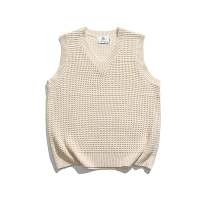 【Onefish Shop】ヴィンテージ / ニットベスト "Vintage / Knit Vest" LS2512301