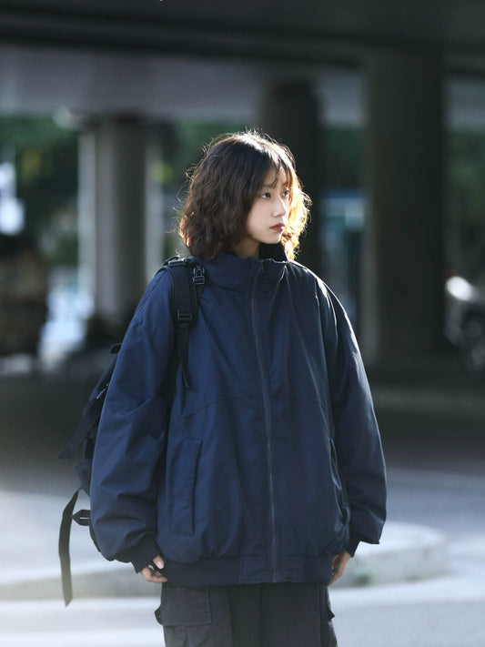 【Onefish Shop】立ち襟 90%ホワイトダックダウン ダウンジャケット241450