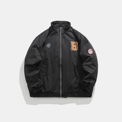 [Onefish Shop] Pilot Jacket Wide-Fit Baseball Jacket LS2311071