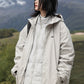 [Oneblue Shop] Waterproof 90% Down Hooded Jacket, 3-in-1 Jacket, Perfect Cold-Weather Wear for Fall and Winter LS2311196