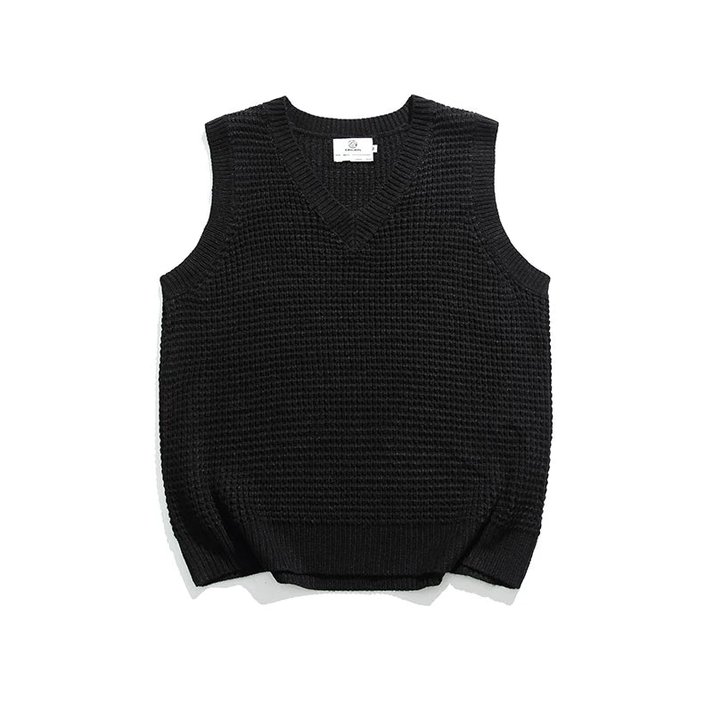【Onefish Shop】ヴィンテージ / ニットベスト "Vintage / Knit Vest" LS2512301
