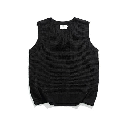 【Onefish Shop】ヴィンテージ / ニットベスト "Vintage / Knit Vest" LS2512301
