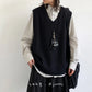 【Onefish Shop】ヴィンテージ / ニットベスト "Vintage / Knit Vest" LS2512301