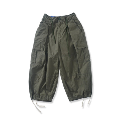[OneFish Shop] Cargo Pants Unisex Overseas Trend Solid Color Regular Length Regular Waist Pocket Design LS042002